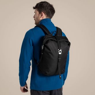 Craghoppers Kiwi Classic Roll Top rugzak (Zwart)