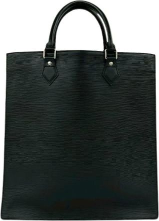 Louis Vuitton Pre-owned Tote Bags, female, Black, Size: ONE SIZE Pre-owned Sac Plat Epi Handbag