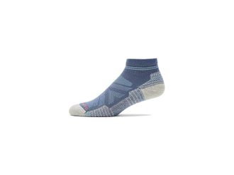 Smartwool Hike Light Cushion Ankle Socks Womens Crew Cut Socks Shoes Nightfall Blue : LG (Womens Shoe 10-12.5), Merino/Mesh/Nylon