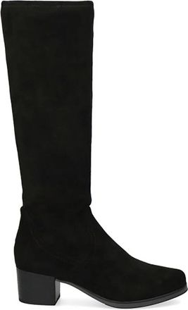 Caprice Lange Laarzen - Dames - Laarzen met Hak - Zwart - 40 1/2 EU - Schoenen