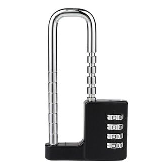 OEM Cerradura De Combinaci&oacute;n Ajustable En Forma De U Con Combinaci&oacute;n De 4 D&iacute;gitos, Adecuada Para Archivadores, Armarios Y Puertas