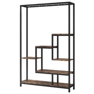 OEM Soporte Para Plantas, 5 Niveles, Multiusos, Marr&oacute;n, L