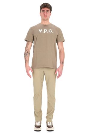 A.P.C. Khaki Grand Vpc Organic Cotton T-Shirt