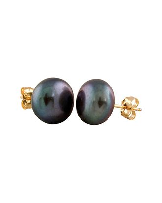 Splendid Pearls 14K 12-12.5Mm Freshwater Pearl Studs