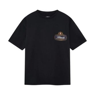 Rhude Uomo, Top, Nero, 2Xl, new
