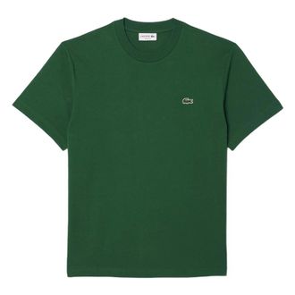 Lacoste T-Shirts, male, Green, Size: M T-shirt