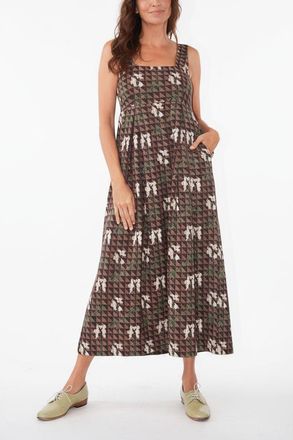 Ace & Jig Freya Square Neck Ankle Length Dress in Atrium at Nordstrom, Size Xxx-Small