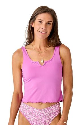 Carve Designs Vida Notchneck Tankini in Violet at Nordstrom, Size Xx-Large
