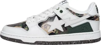 A Bathing Ape SK8 Sta 2 M1 White 1L30-191-314-WHT