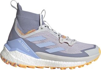 adidas Womens Free Hiker 2 Mid Top Hiking Sneakers in Purple - Size UK 3.5