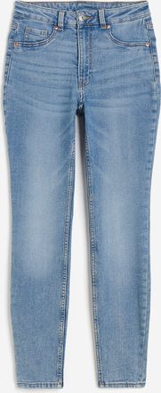 H&M Skinny High Jeans - Helles Denimblau