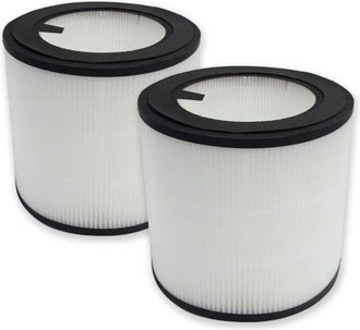 OEM Paquete De 2 Filtros Hepa De Repuesto Compatibles Con Los Purificadores De Aire De La Serie 800 Ac0830/10 Ac0820/30 Ac0820/10 Ac0819/10, Pieza Fy0194/