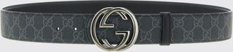 Gucci Cintura GG in pelle sintetica reversibile