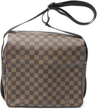 Louis Vuitton Pre-owned Womens Naviglio Shoulder Bag - Brown - One Size