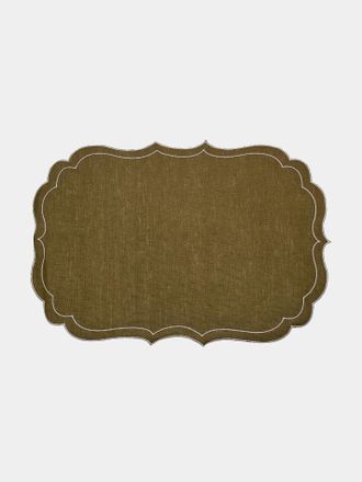 La Gallina Matta Ninette Linen Placemats (Set of 4)