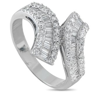 Luxury Bazaar 14K White Gold 1.54ct Diamond Ring MF30-062526