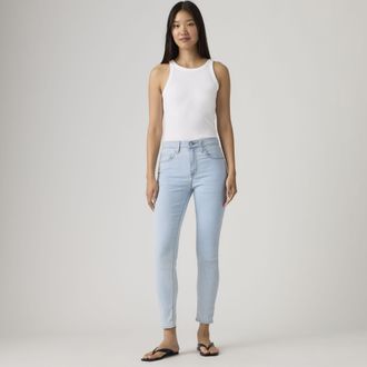 Levi's 721 High Rise Skinny Jeans - Womens - 26X30 - Blue