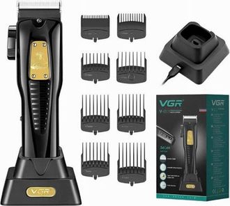 Trade Shop Trade Shop - Tagliacapelli Uomo A Zero Professionale Regolabarba Ricaricabile Batteria Vgr651