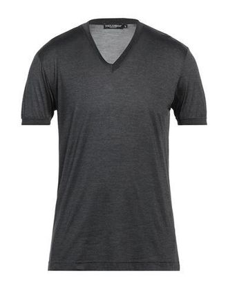 Black V-neck T-shirt Dolce & Gabbana - Vitkac Italy