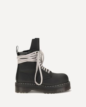Rick Owens Quad Sole Steel Boots unisex 9.5