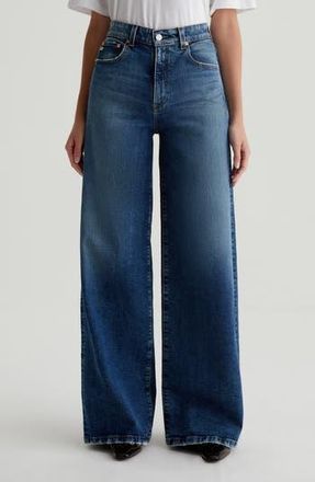 AG - Adriano Goldschmied Deven High Waist Ultra Wide Leg Jeans in 15 Years Firenze at Nordstrom Rack, Size 26