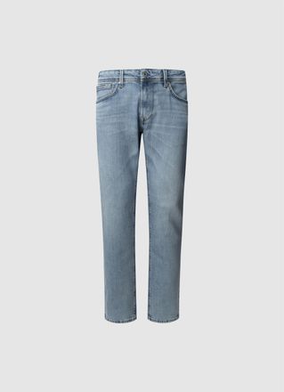 Pepe Jeans London Regular-fit-Jeans PEPE JEANS STANLEY, Herren, Gr. 30, L&auml;nge 30, blau (light used wiser), Denim/Jeans, Obermaterial: 89% Baumwolle, 10% Polyester, 1% E