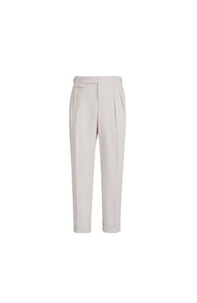 Brunello Cucinelli Cotton twill trousers in Yuta at Nordstrom, Size 56 It