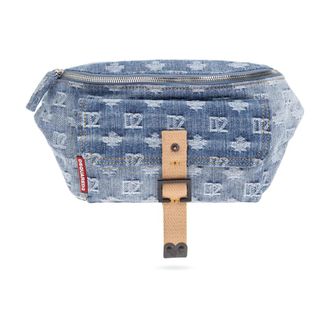 Dsquared2 Belt Bags, male, Blue, Size: ONE SIZE Monogram Belt Bag