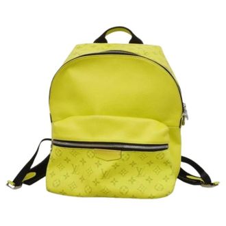Louis Vuitton Pre-owned Backpacks, male, Green, Size: ONE SIZE Pre-owned Vintage Backpack