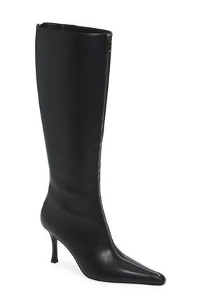 Alexander Wang Vera Pointed Toe Zip Boot in Black at Nordstrom, Size 6.5Us