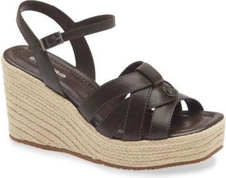 Bottero Wedge Sandal in Marrom 25 at Nordstrom, Size 10