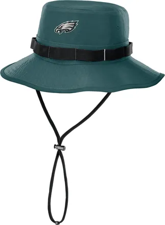 Nike Mens Philadelphia Eagles Primetime Apex Boonie NFL Dri-FIT College Bucket Hat in Green | NF1B3JD86-GP2