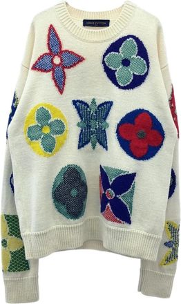 Louis Vuitton Maglione in lana anni 2010 - Bianco