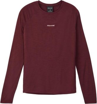 NNormal Merino Long Sleeve 02 Laufshirt f&uuml;r Damen | rot