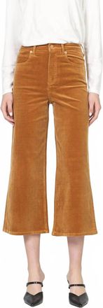 Dear John Denim Audrey Wide Leg Pant In Cashew