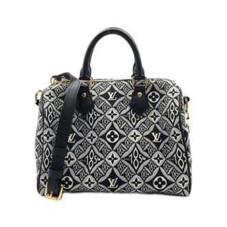 Louis Vuitton Black Jacquard Boston Bag (Pre-Owned)