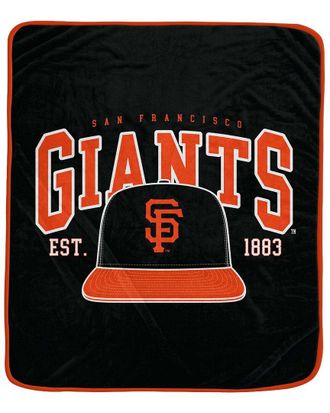 Pegasus Sports San Francisco Giants Mlb Vintage Royal Plush Throw Blanket