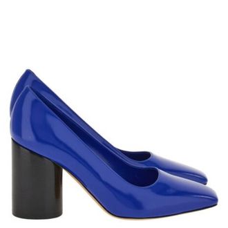 Ferragamo Pamela Patent Leather Pumps, Size 7 C