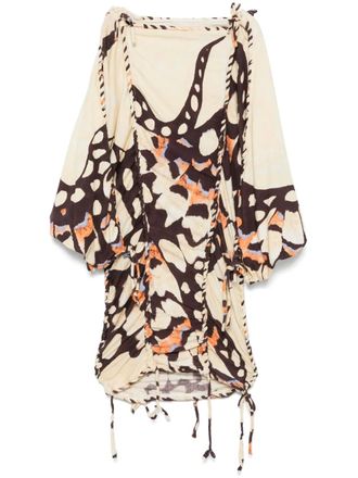 Isabel Marant Zina mini-jurk - Beige