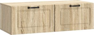 vidaXL Mueble Para Tv De Pared Roble Sonoma 98 X 41 X 30 Cm Vidaxl