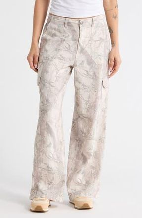 Thread & Supply Camo Cargo Pants in Stone Real Tree Camo at Nordstrom Rack, Size X-Small