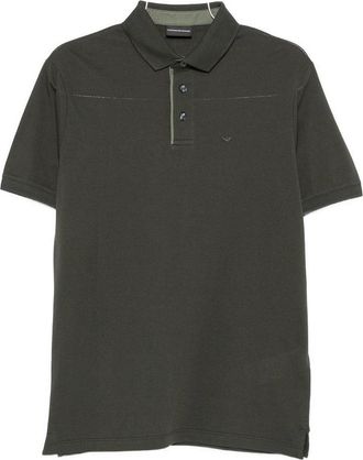 Emporio Armani Logo Cotton Polo Shirt
