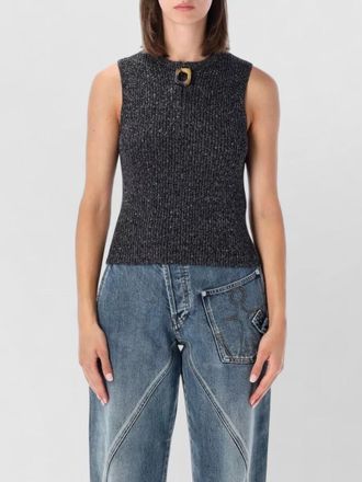 J.W.Anderson ribbed slim-fit knitted tank top