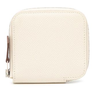 Herm&egrave;s Pre-owned Hermes Epsom SilkIn Compact Wallet Ladies 0EAP1F9TPOVWNZYV