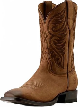 Ariat Mens Wiley Cowboy Boot In Brown
