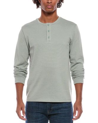Vince Double Face Pique Henley