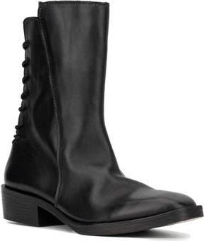 Vintage Foundry Co. Annabell Leather Lace Up Boot in Black at Nordstrom Rack, Size 6.5