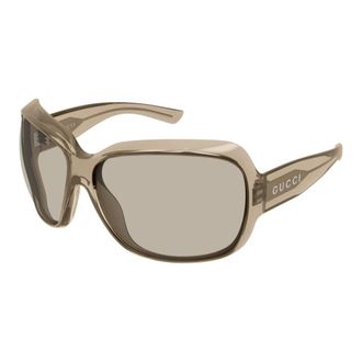 Gucci Sunglasses, female, Gray, Size: 70 MM Sunglasses