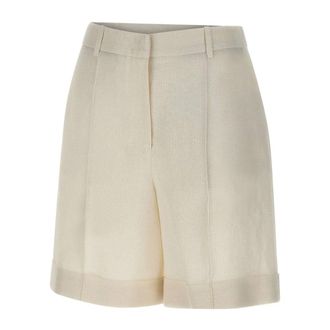 Eleventy Casual Shorts, female, White, Size: 2XS Shorts
