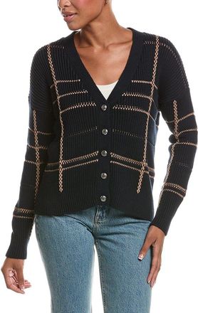 Autumn Cashmere Plaid Shaker Cardigan